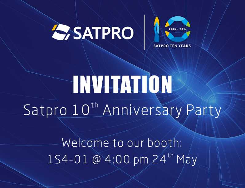 SATPRO再战狮城，十周年派对欢迎您的到来！